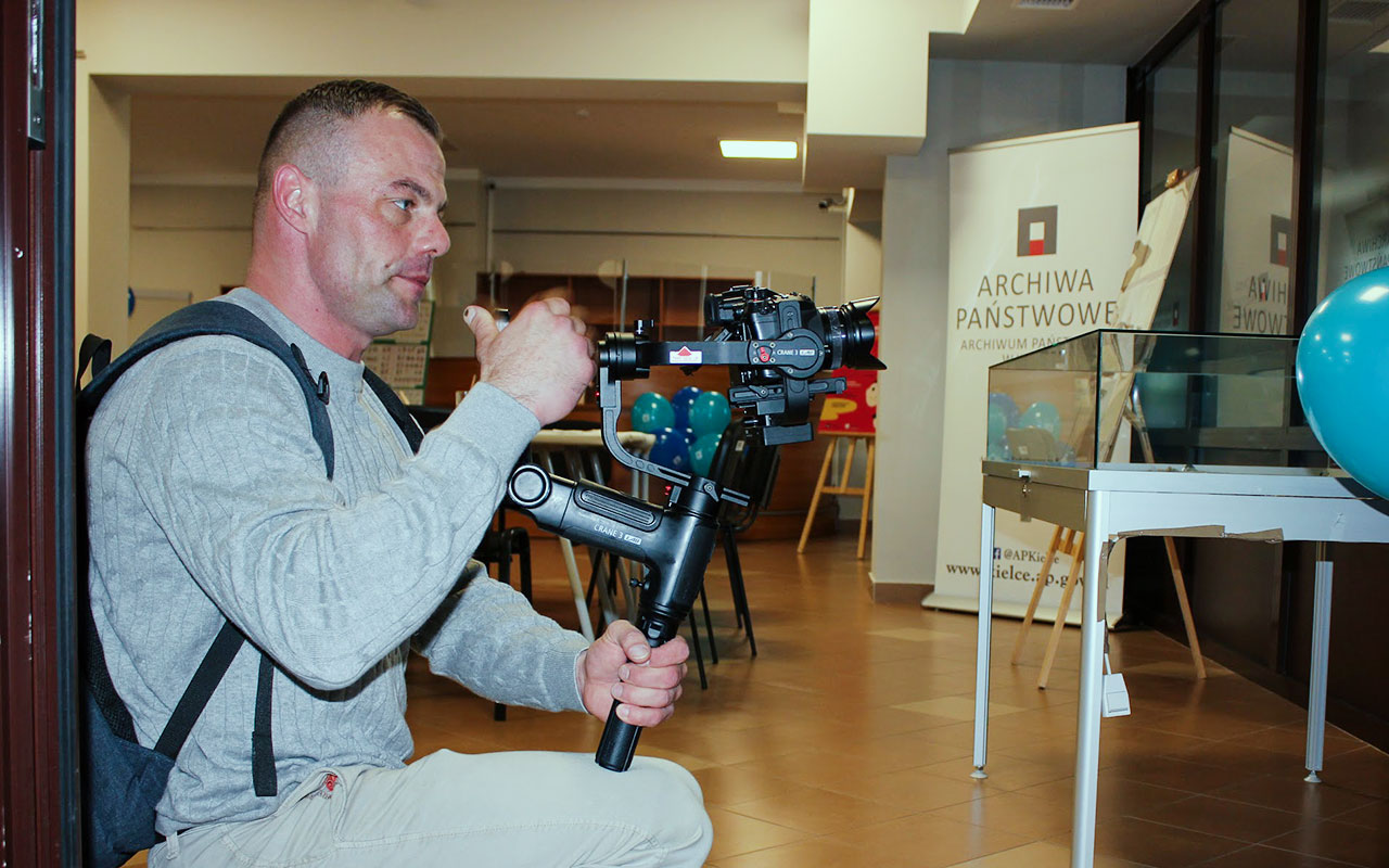 Łukasz Księżopolski — realizacja filmu dla instytucji publicznej