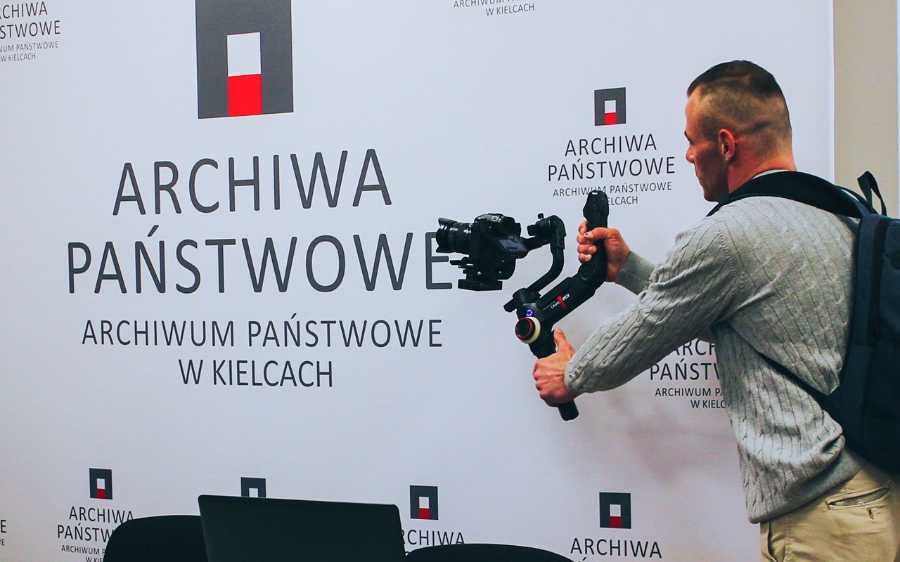 Film dla Archiwum Państwowego w Kielcach — realizacja gali jubileuszowej