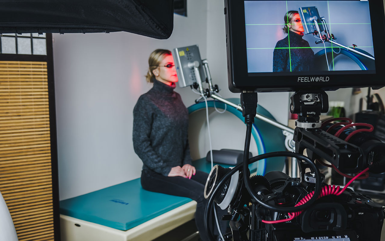Plan zdjęciowy realizacji filmu wizerunkowego dla gabinetu HolisMedico Kielce — Solvefilm Studio