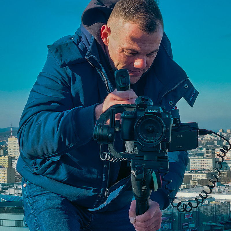 Łukasz Księżopolski — operator i producent wideo, Solvefilm Studio Kielce