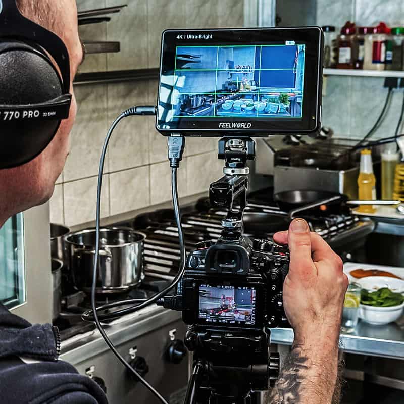 "Realizacja content wideo dla restauracji — kuchnia Monte Carlo Kielce"
