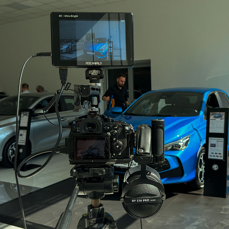 Produkcja wideo dla dealera samochodowego — film reklamowy MG Cars Lublin, Solvefilm Studio
